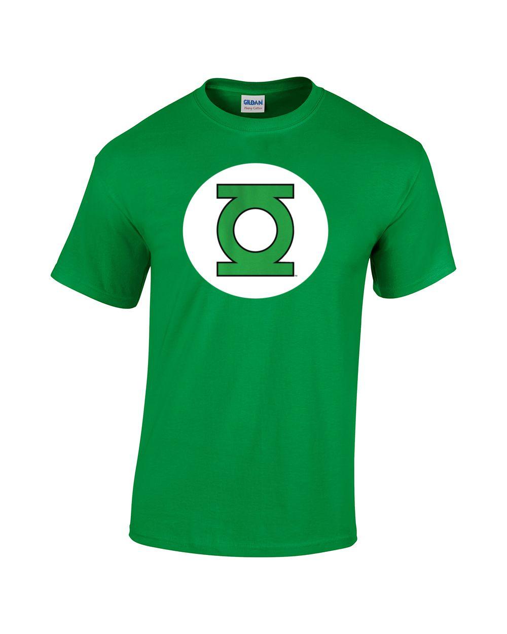 Men in Green Logo - Buy Green Lantern Logo Green Men T-Shirt Dc Comics - Incl. shipping