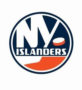 New York Islanders Logo - New York Islanders NHL Hockey Full Color Logo Sports Decal Sticker ...
