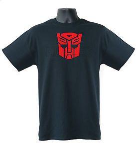 Robot Face Logo - Transformers Autobot Face Robot Logo Funny Mens Ladies T Shirts Vest
