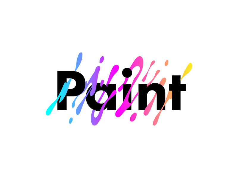 Paint Logo - Paint - 1 Hour Logos - Thirty Logos Challenge Day 9 by Sean Campbell ...