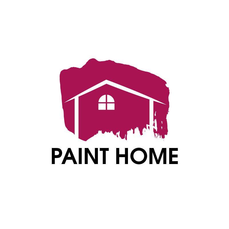 Paint Logo - Paint Home Shop Logo DesignLOGO