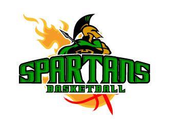 Green Spartan Logo - SPARTANS or SPARTANS Basketball logo design - 48HoursLogo.com