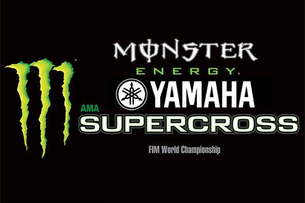 Monster Energy Supercross Logo - Yamaha Stays with Monster Energy Supercross for 2011 - autoevolution