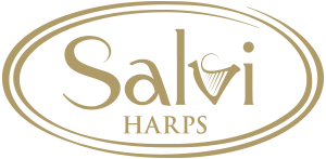 What Companies Is a Gold Harp Logo - Salvi Harps Harps & Lever Harps