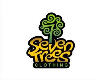 Yellow Tree Fashion Logo - Seven Trees Clothing logo design contest