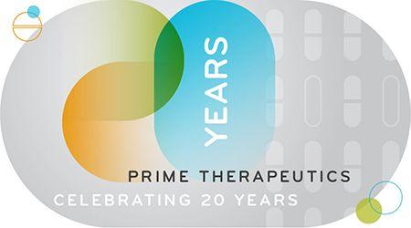 Prime Therapeutics Logo - Born to process claims, raised to care for people - Prime turns 20