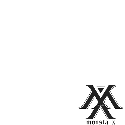 Monsta X Logo - Monsta X Black Logo