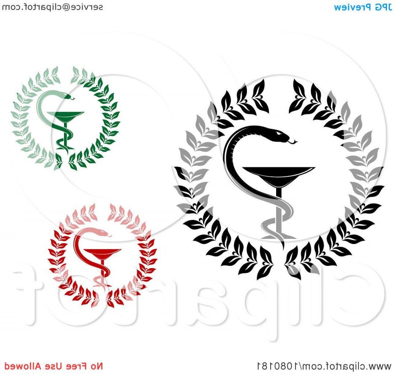 Red Black Green Logo - Black Green And Red Medical Caduceus Symbols | SOIDERGI