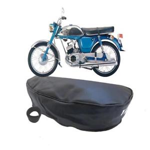 Twin Jet Logo - YAMAHA YL1 L1 TWIN JET 100 1966- 1967 BLACK SEAT COVER with STRAP