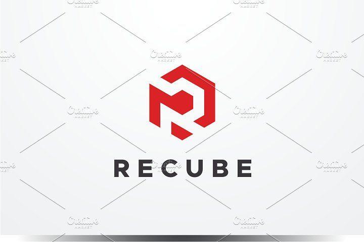 P and R Logo - Recube - Letter R Logo ~ Logo Templates ~ Creative Market