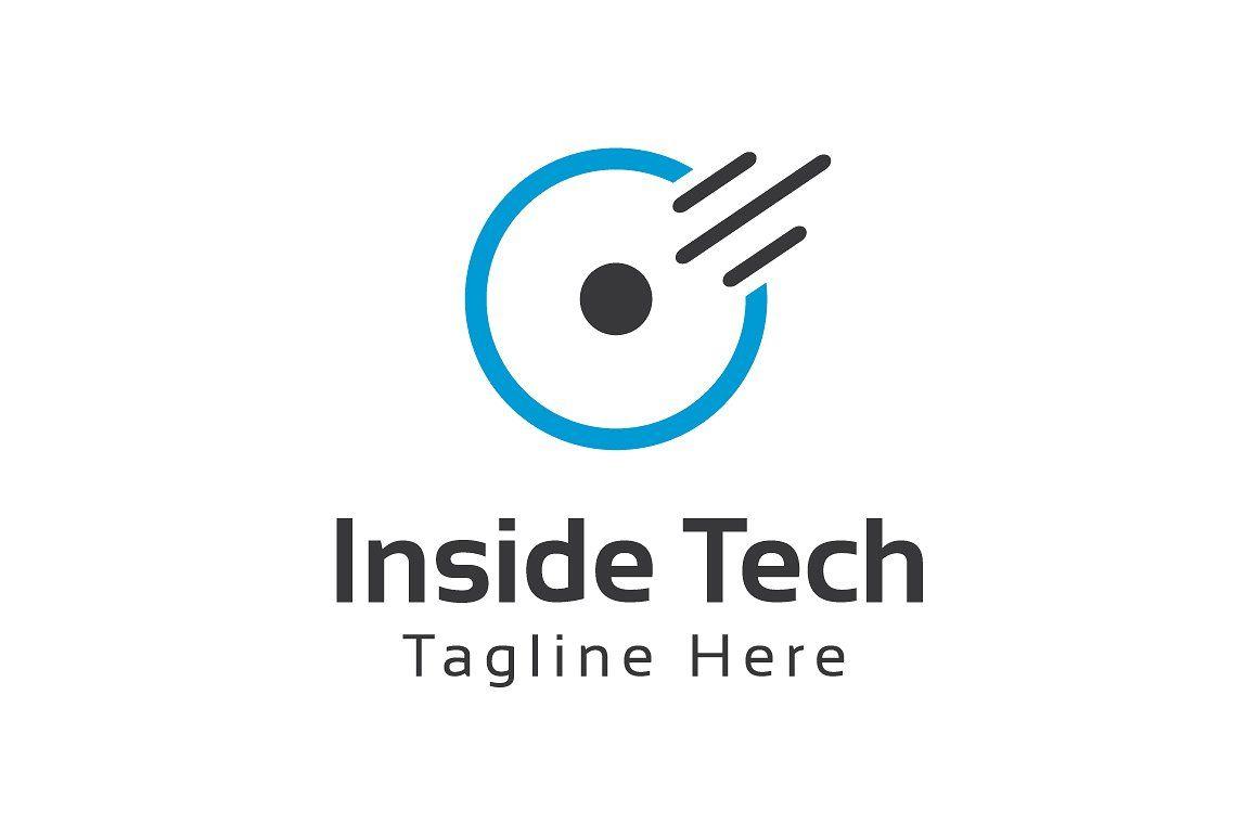 Tech Logo - Inside Tech Logo Logo Templates Creative Market