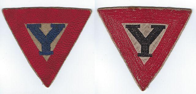 Red Triangle Shield Logo - Red Triangle with Blue Y Patch ? YOU I.D.?.S. Militaria Forum