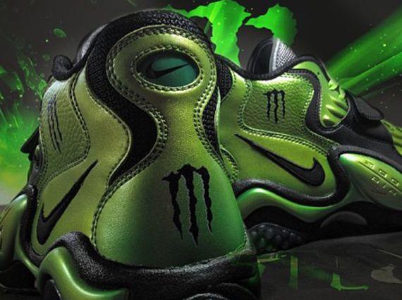 Nike Monster Energy Logo - Nike Zoom Turf Jet '97 “Monster” by Mache Customs | SneakerFiles