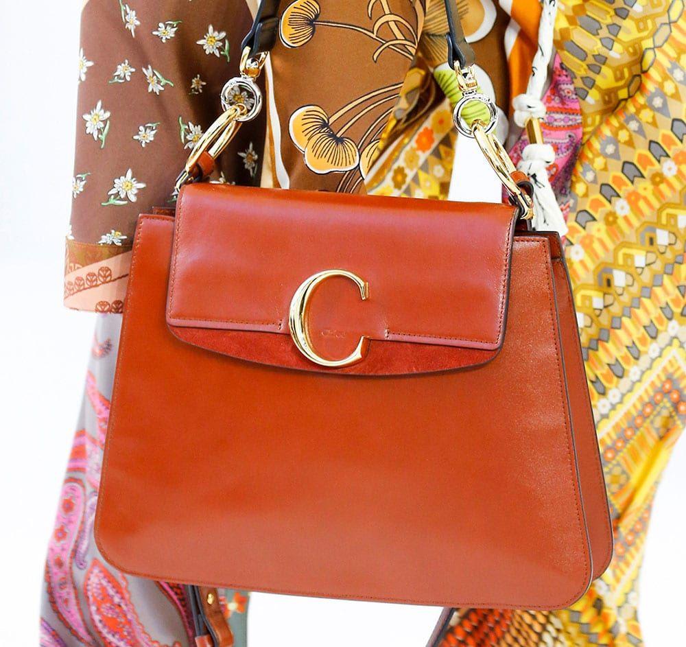 Chloe Bag Logo - Chloe's Spring 2019 Bags Double Down on the Brand's New C Logo ...