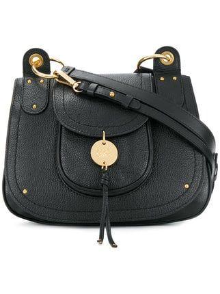 Chloe Bag Logo - See By Chloé logo plaque shoulder bag $297 - Buy Online - Mobile ...