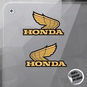 Old Honda Logo - PEGATINA OLD HONDA LOGO DECAL VINYL STICKER AUTOCOLLANT ADESIVI ...