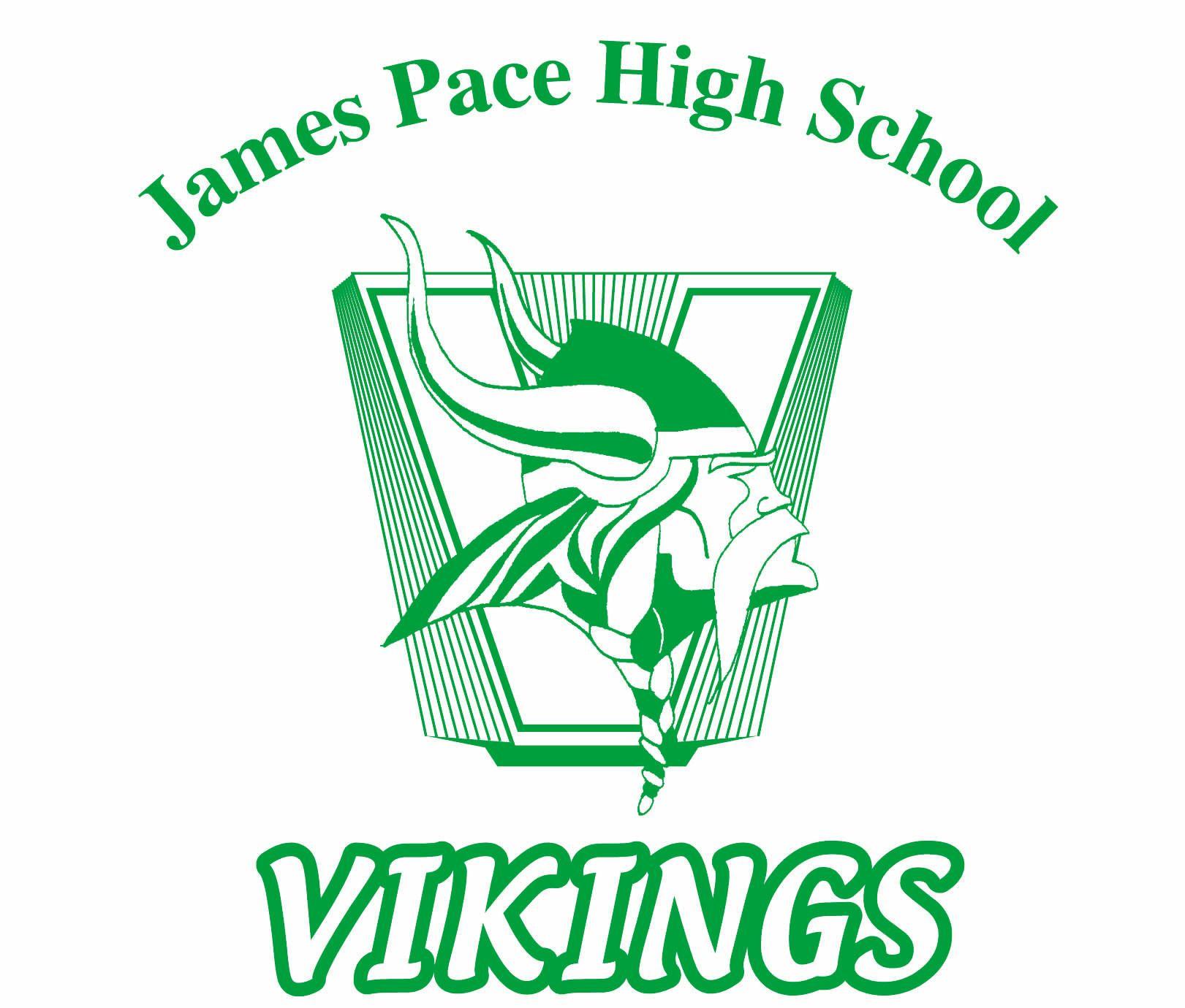 Green and Gold Viking Logo - The Pace Vikings - ScoreStream