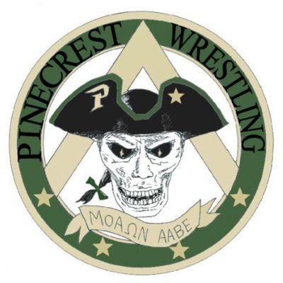 Green and Gold Viking Logo - PinecrestWrestling vs Gold showcase was an