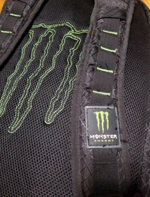 Nike Monster Energy Logo - Monster Energy Laptop Backpack Book Bag- Black Green | eBay