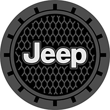 Jeep Black Logo - Auto sport 2.75 Inch Diameter Oval Tough Car Logo