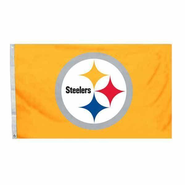 Steelers Logo - Pittsburgh Steelers 3' x 5' Gold Logo All Pro Flag