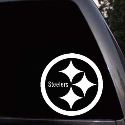 Steelers Logo - Car Styling For Pittsburgh Steelers Logo Football Car Window Laptop ...