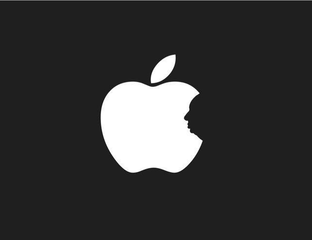 Famos Black Tree Logo - Hitchcock silhouette - apple computer logo | apple computer ...