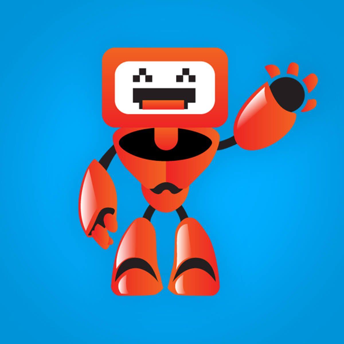 Robot Guy Logo - Guy, Robot Logo Design - Eighty3 Design Ltd