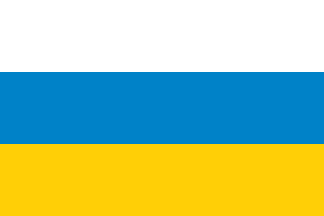 Blue White Yellow Flag Logo - Canary Islands (Autonomous Community, Spain)