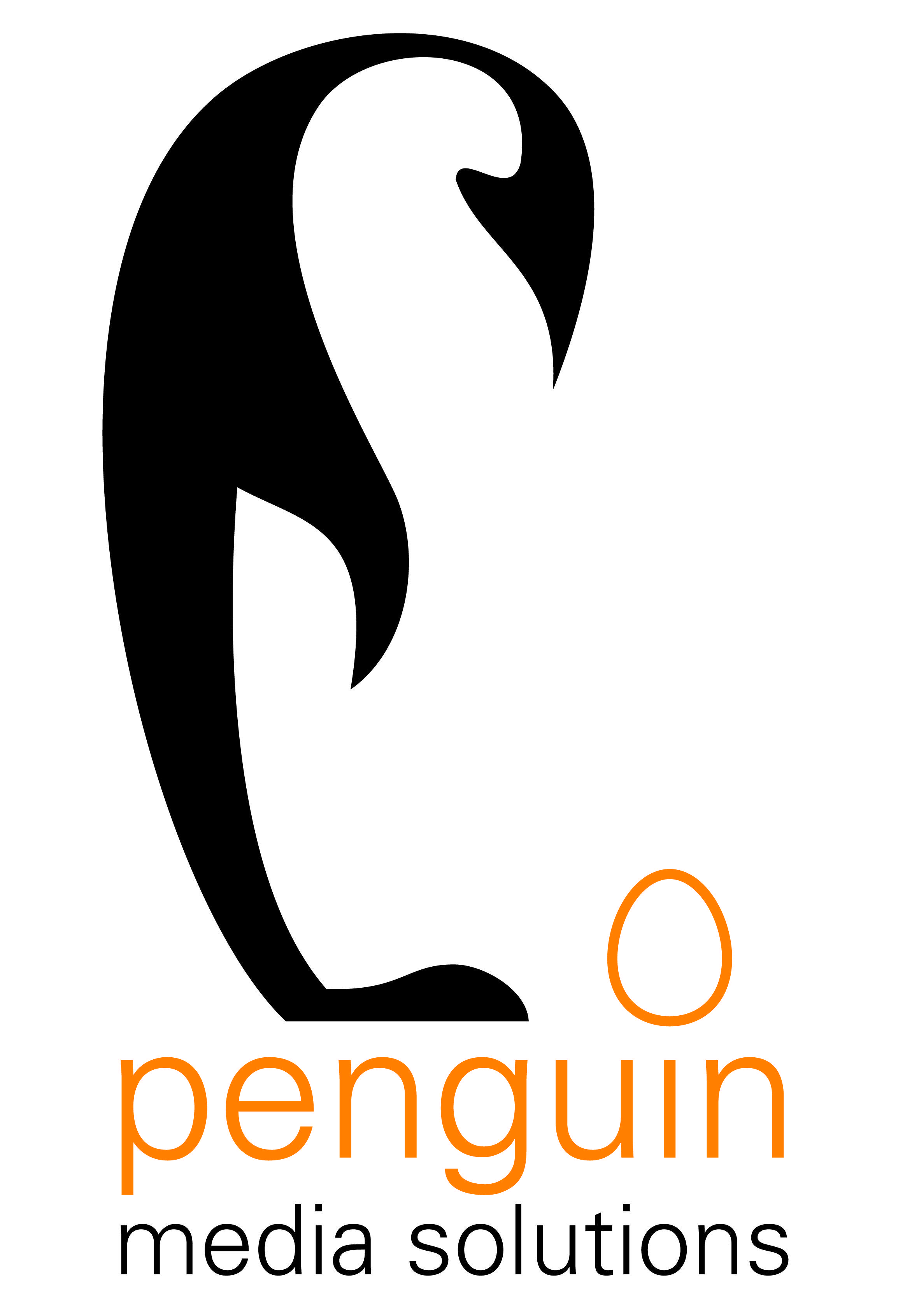 Orange Penguin Logo - image For > Penguin Logo Company. Identity. Logos, Penguin logo