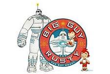 Robot Guy Logo - Big Guy and Rusty the Boy Robot Episode Guide -Adelaide Prods, Page