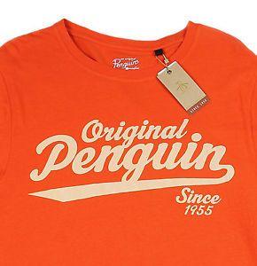 Orange Penguin Logo - Men's PENGUIN Orange SInce 1955 Logo T-Shirt Tee Shirt Large L NWT ...