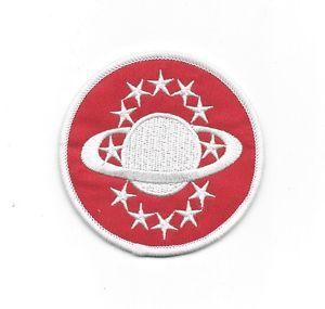 Quest Communications Logo - Galaxy Quest Communications Uniform Red Logo Embroidered Patch 3