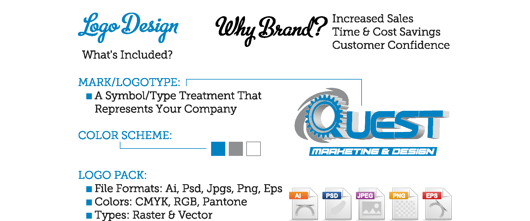Quest Communications Logo - QUEST Marketing & Design