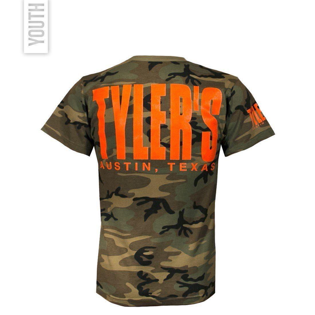 Camo Austin Logo - KIDS' TYLER'S CAMO TEE - AUSTIN - TYLER'S