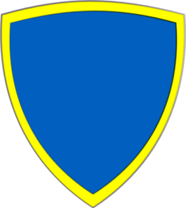 Blue and Yellow Shield Logo - Blue Yellow Security Shield Clip Art clip art