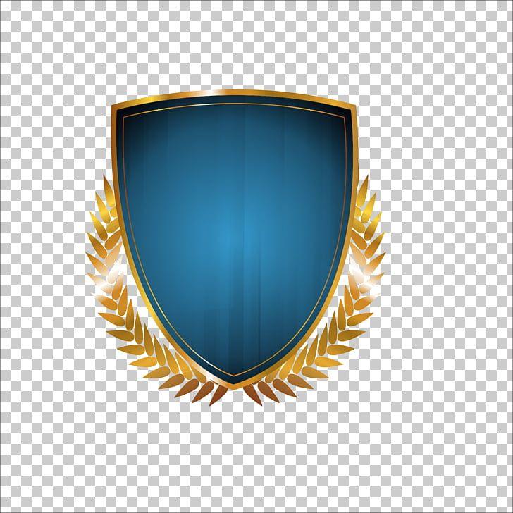 Blue and Yellow Shield Logo - Shield, blue and yellow shield illustration PNG clipart | free ...