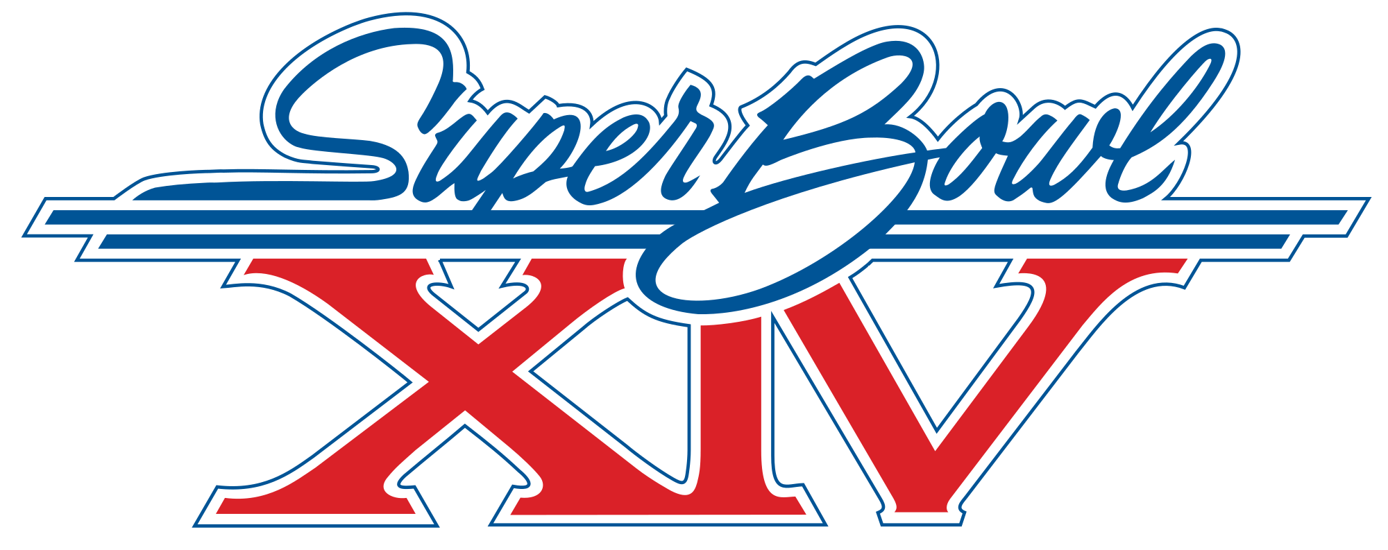 XIV Logo - File:Super Bowl XIV Logo.svg - Wikimedia Commons