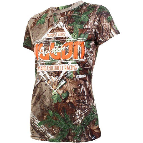 Camo Austin Logo - Women's Austin Dillon Chase Authentics Realtree Camo Tech T-Shirt ...