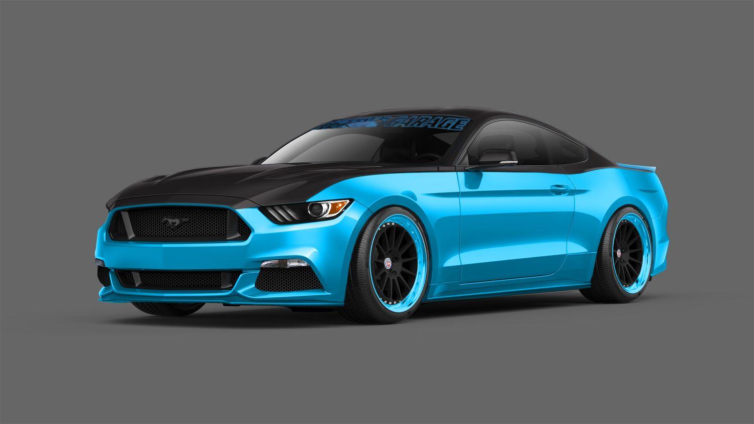 Ford Mustang Paint Logo - Ford Mustang to Take SEMA by Storm With Over 12 Custom Vehicles