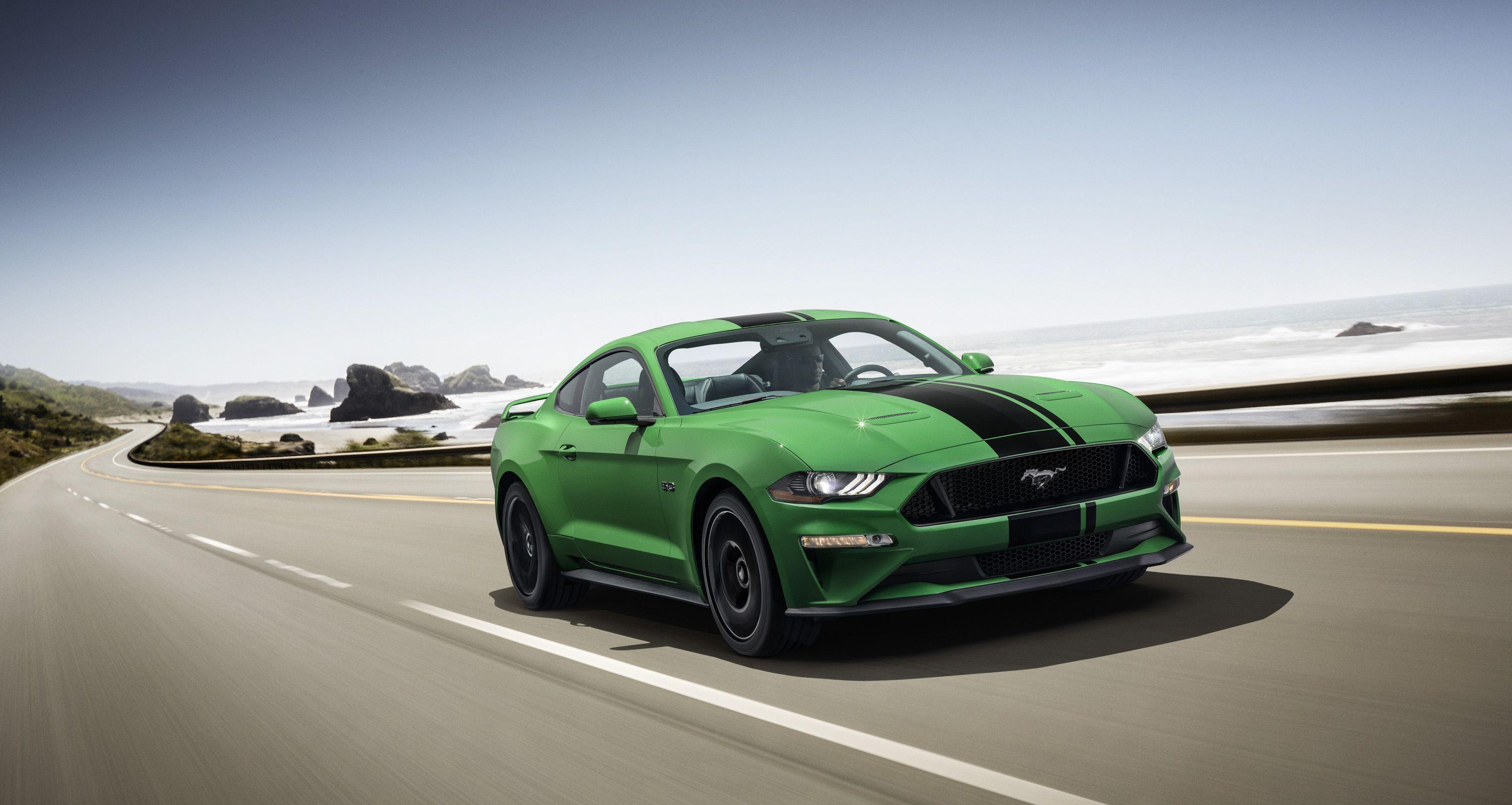 Ford Mustang Paint Logo - Ford Launches Need For Green Paint For 2019 Mustang