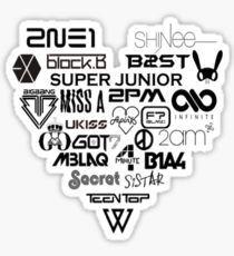 Beast Kpop Logo - Beast Kpop Stickers | Redbubble