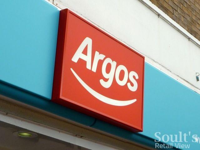 Argos Logo - New Argos logo, Nuneaton (24 Aug 2010). Photograph