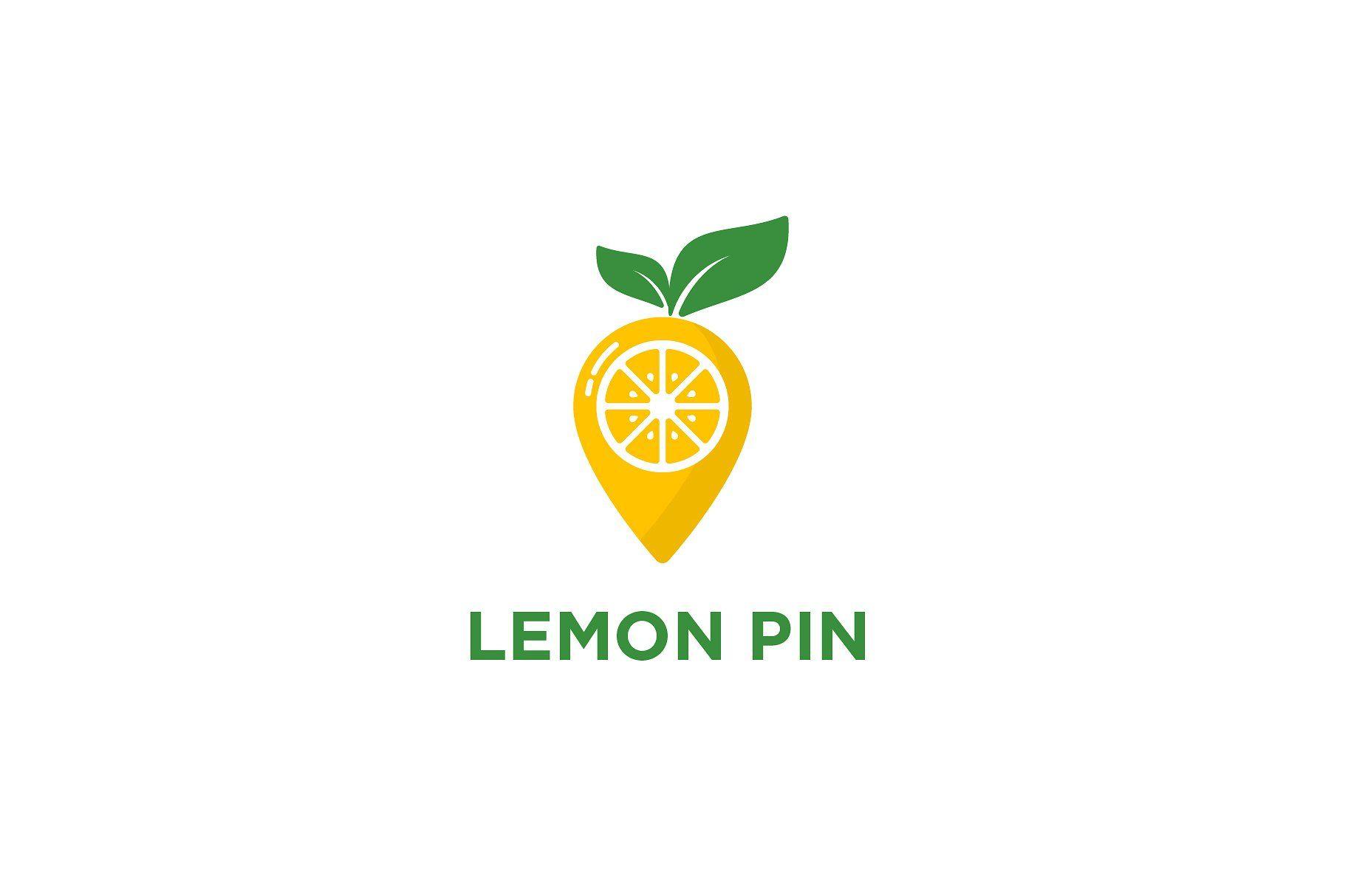 Lemon Logo - Lemon Pin Logo ~ Logo Templates ~ Creative Market