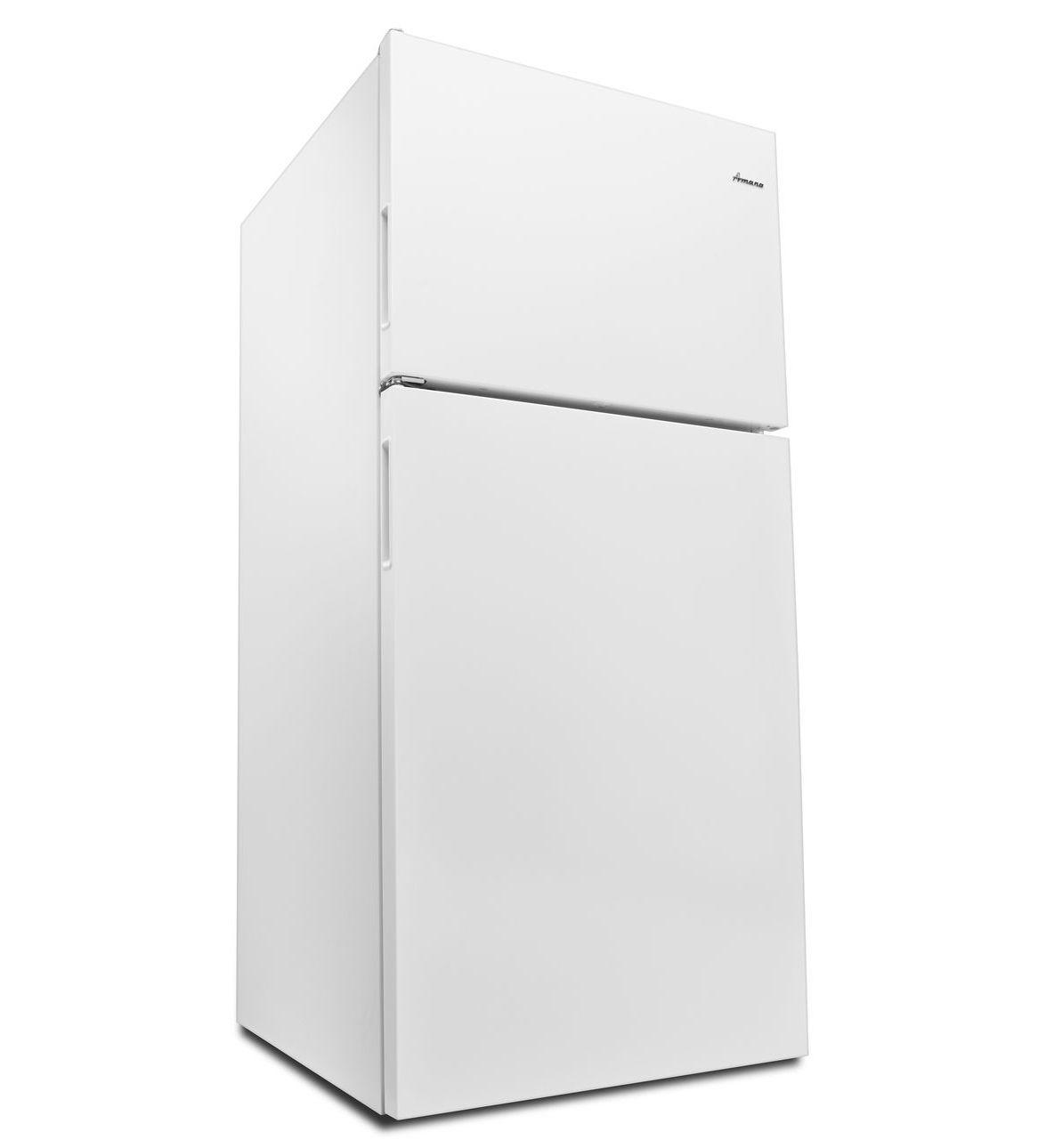 Amana Fridge Logo - ART318FFDW) Amana® 30-inch Wide Top-Freezer Refrigerator with Glass ...