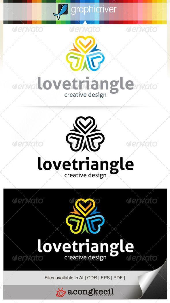 Love Triangle Logo - Love Triangle V.2 Suitable for : Company Logo, Business, Office ...