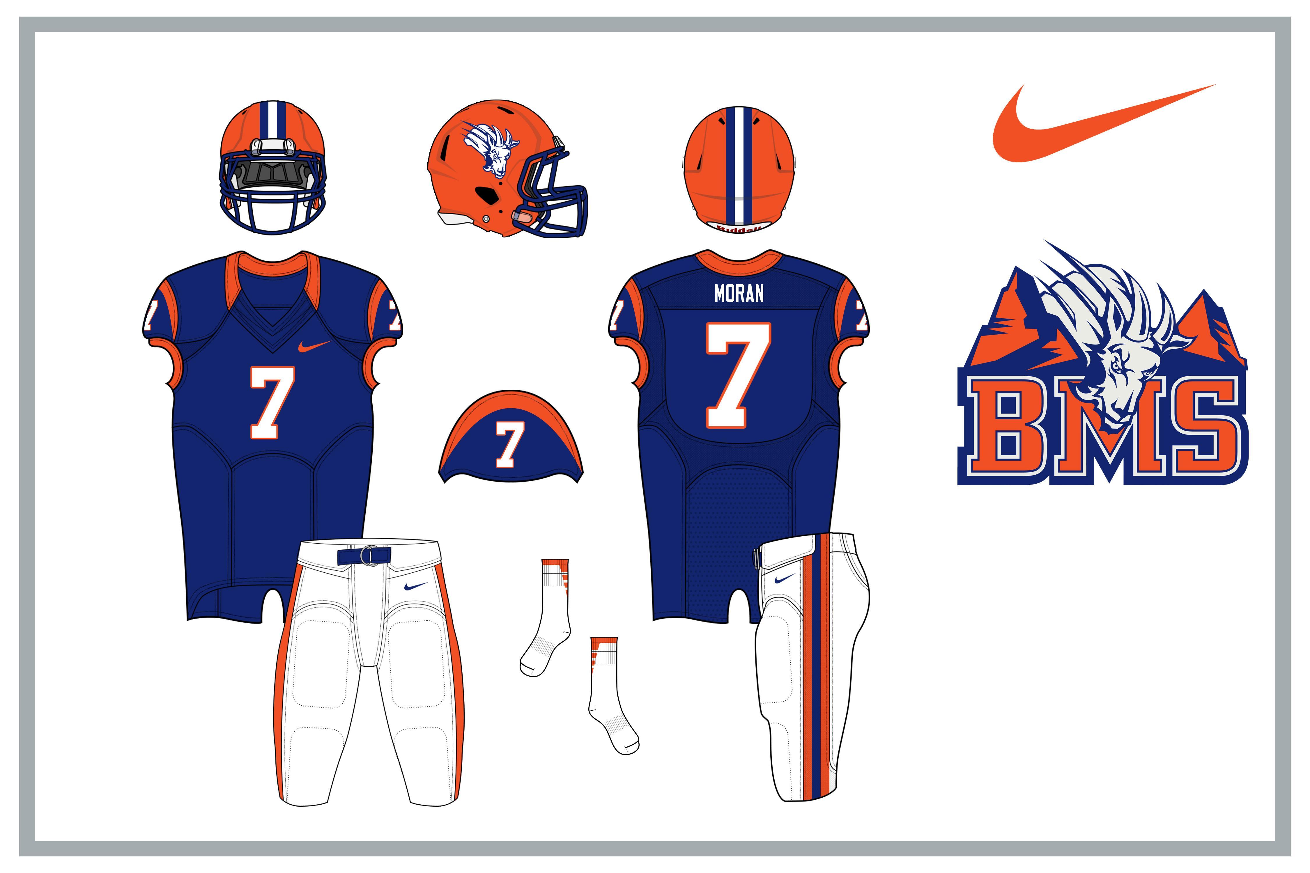 Blue Mountain State Logo - Football Teams From TV and Movies SCLSU Mud Dogs Updated & Miami