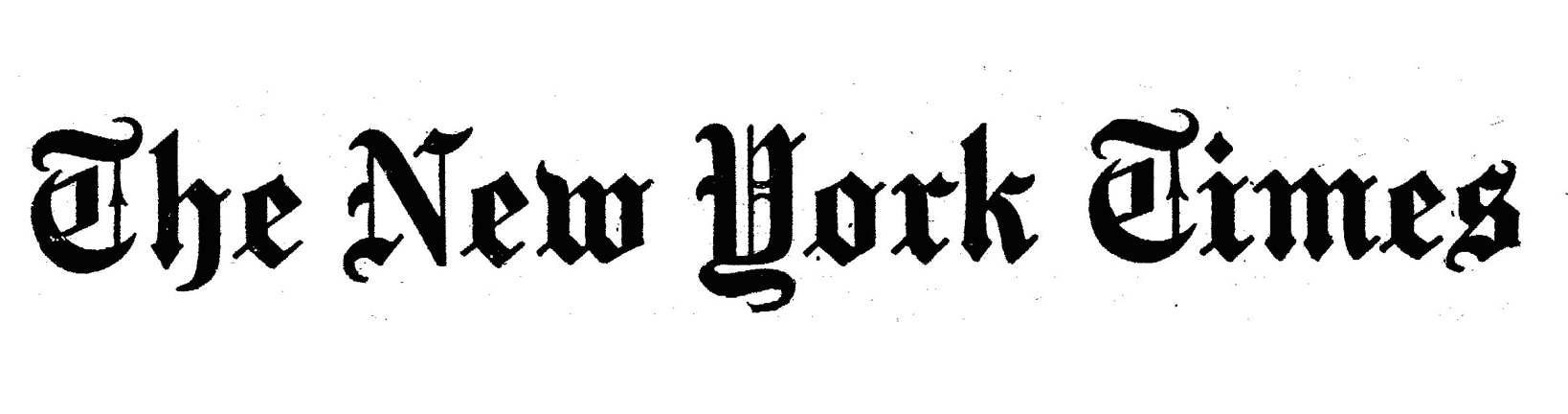 NY Times Logo - Nytimes logo png 7 PNG Image