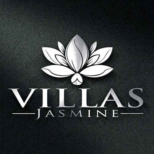 Jasmine Logo - Villas Jasmine - Logo for a Beach Property Development in Costa Rica ...
