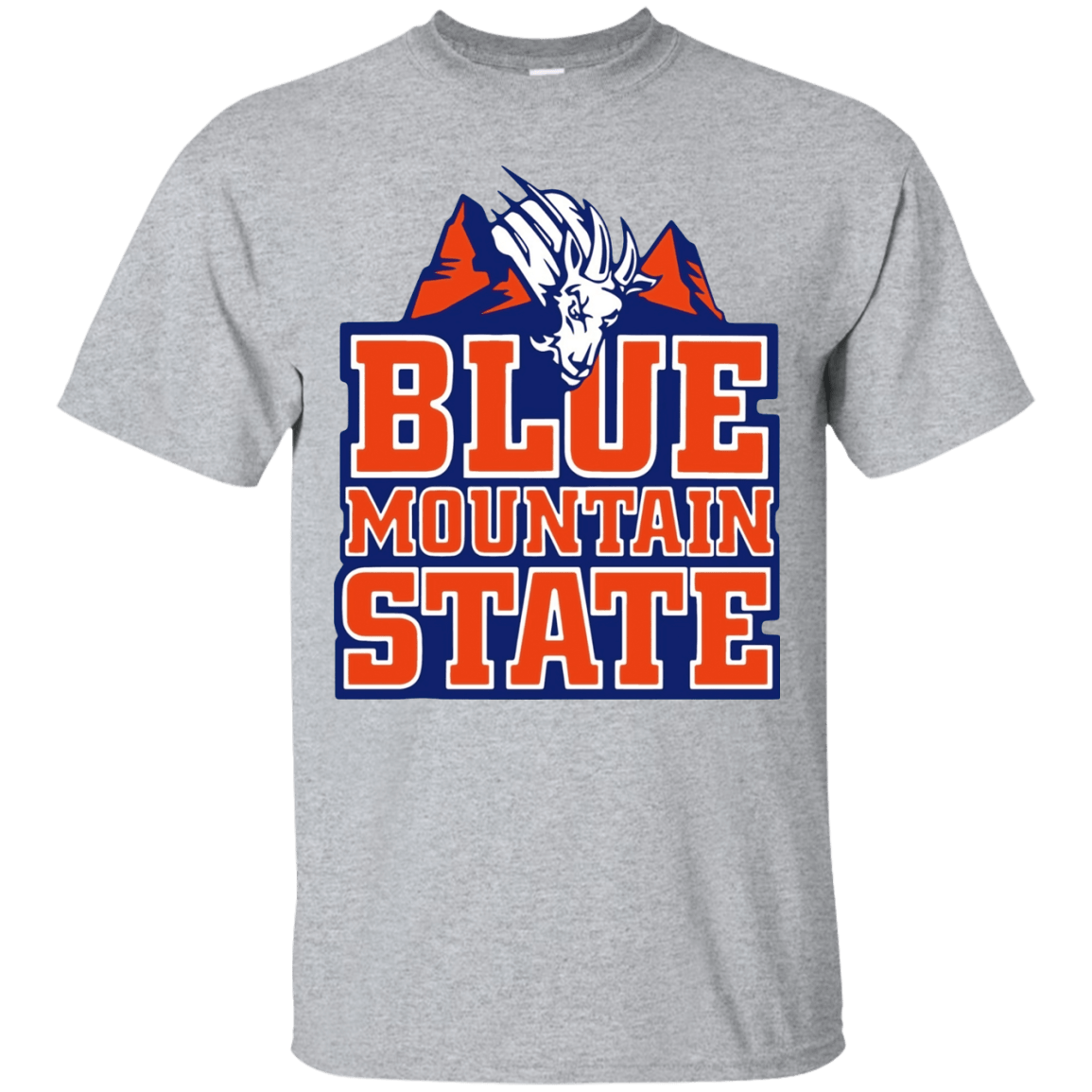 Blue Mountain State Logo - Blue Mountain State T Shirts House Logo T Shirt